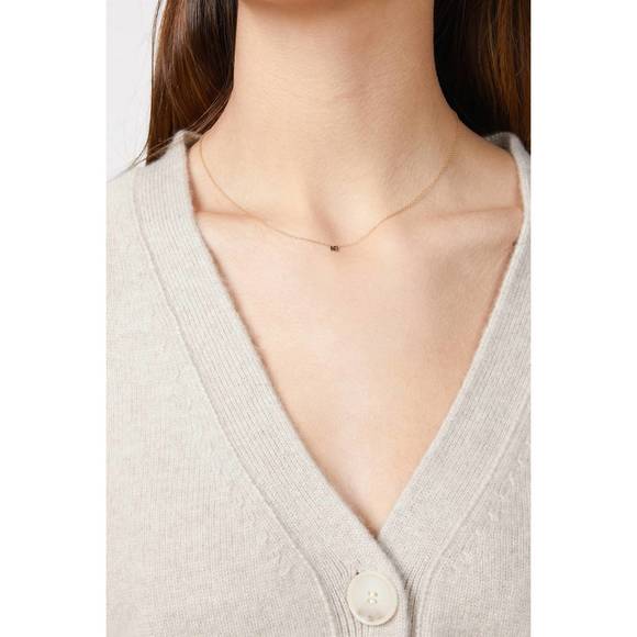 NEW MAY MARTIN no necklace in gold - Picture 1 of 3